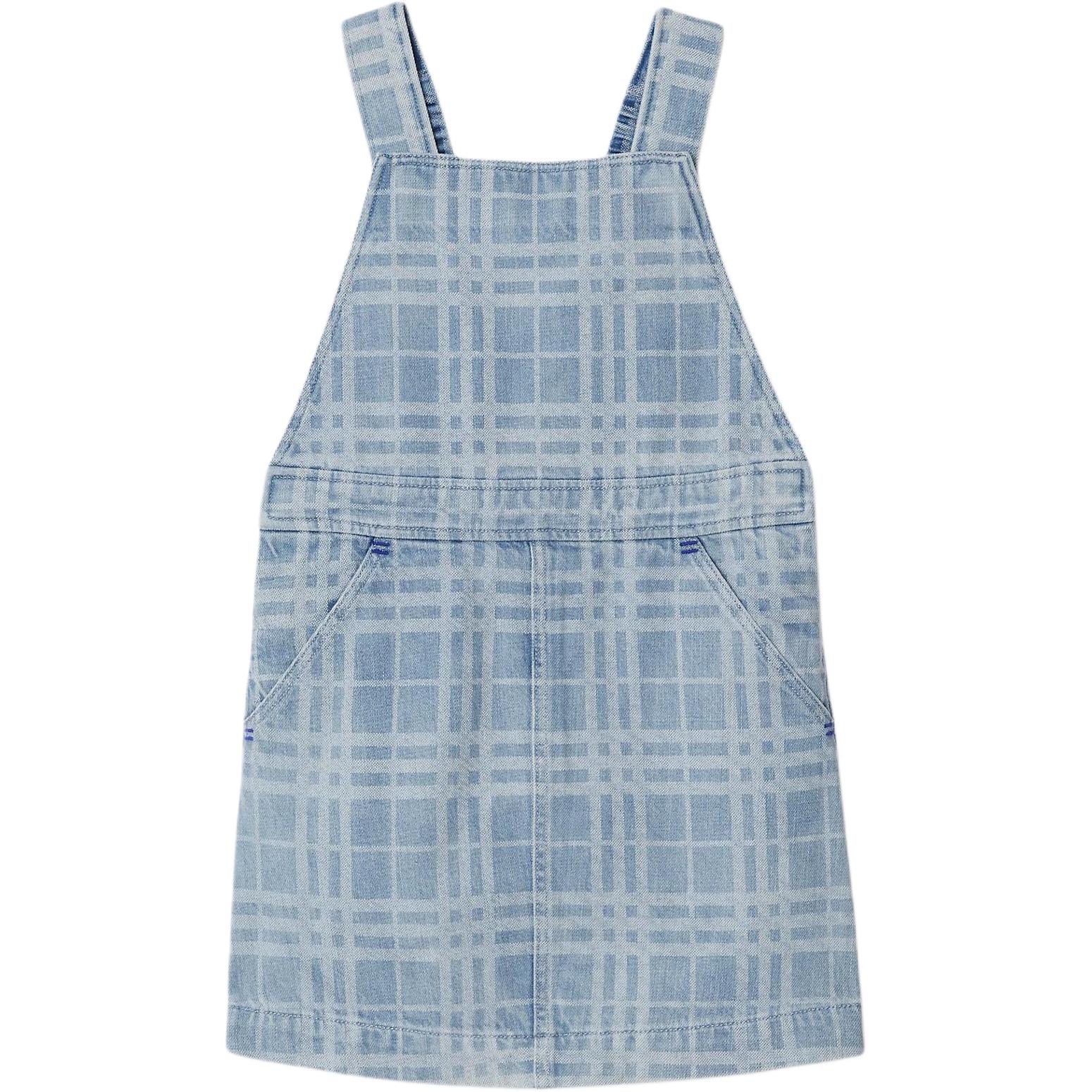 Платье Burberry Check Dress (синее)
