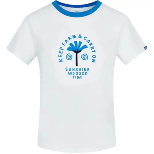 FILA T Shirts Women's White Crew Neck