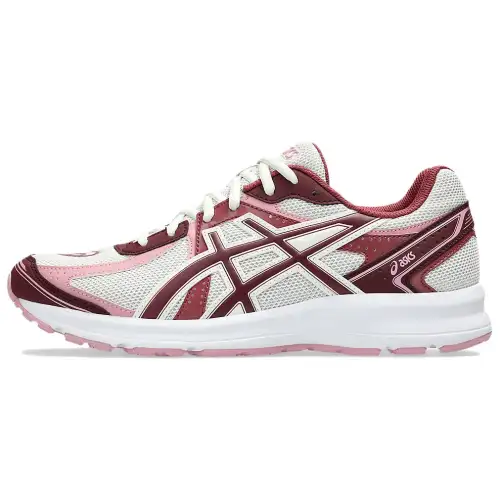 Asics JOG 100S Abrasion Resistant Low top Casual Running Shoes Unisex Red White