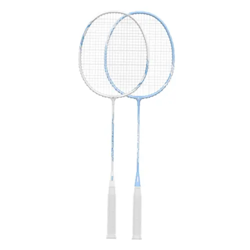 Peak colorful series ferroalloy badminton racket, good-looking, ultra-light training offensive type (heavy racket head, hard pole), professional-grade double racket