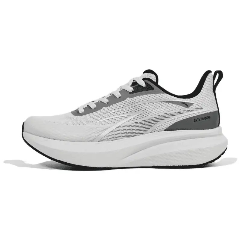 Anta Cushioning, Wear Resistant Low top Casual Sprint Physical Fitness Test & Exam Running Shoes Men's Volcanic Ash