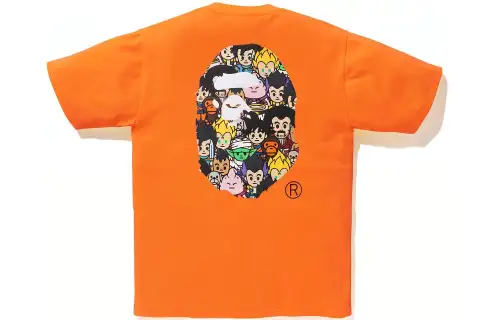 Bape X Dragon Ball Z Ape Head Tee