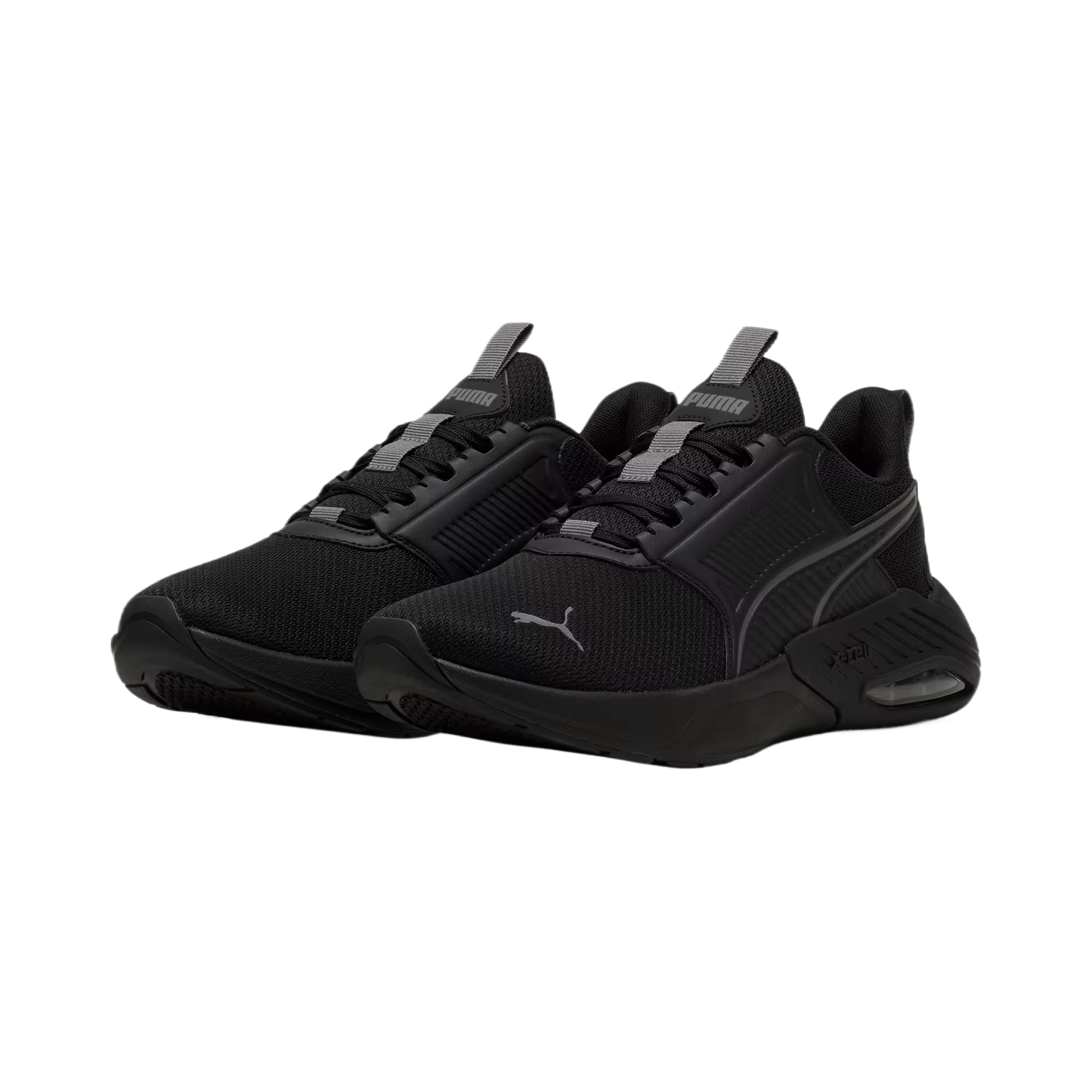 PUMA X Cell Textile, Synthetic Leather Abrasion Resistant Abrasion Resistant Low top Running Shoes Unisex Black