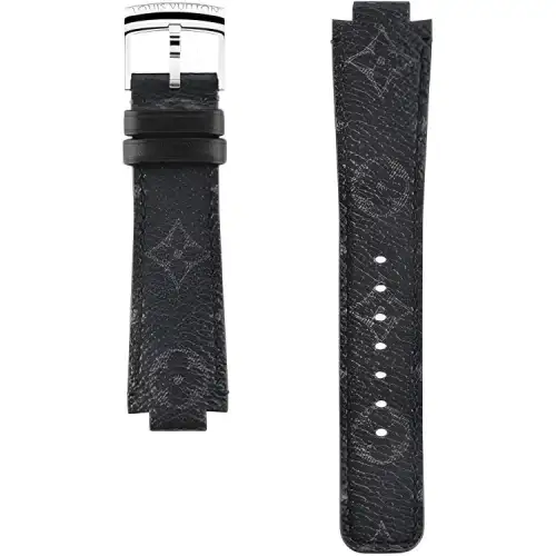 LOUIS VUITTON Tambour Eclipse Monogram Canvas Strap