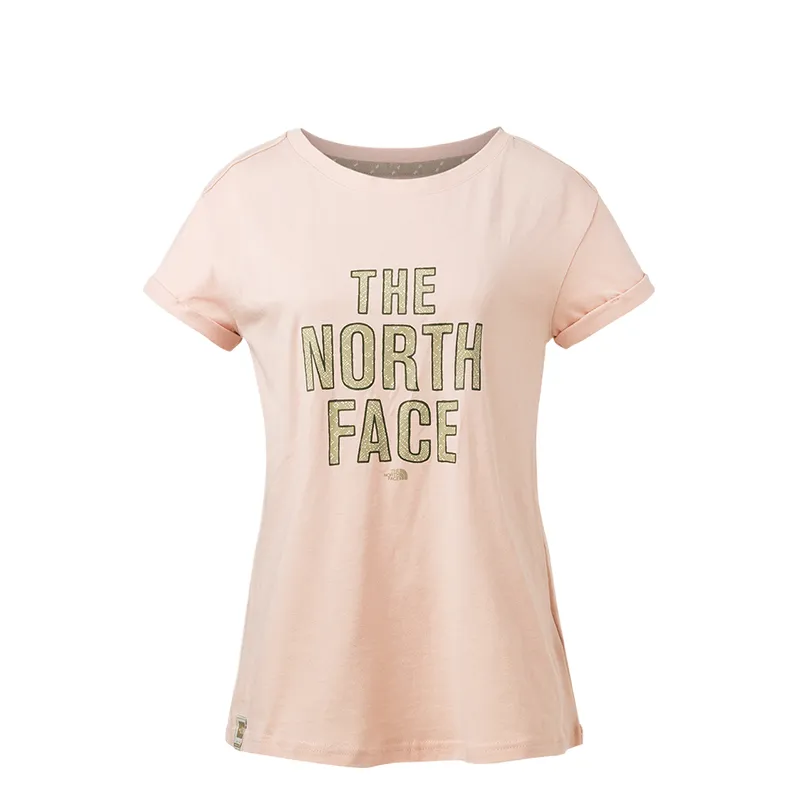 THE NORTH FACE T Shirts Women's Pink Crew Neck