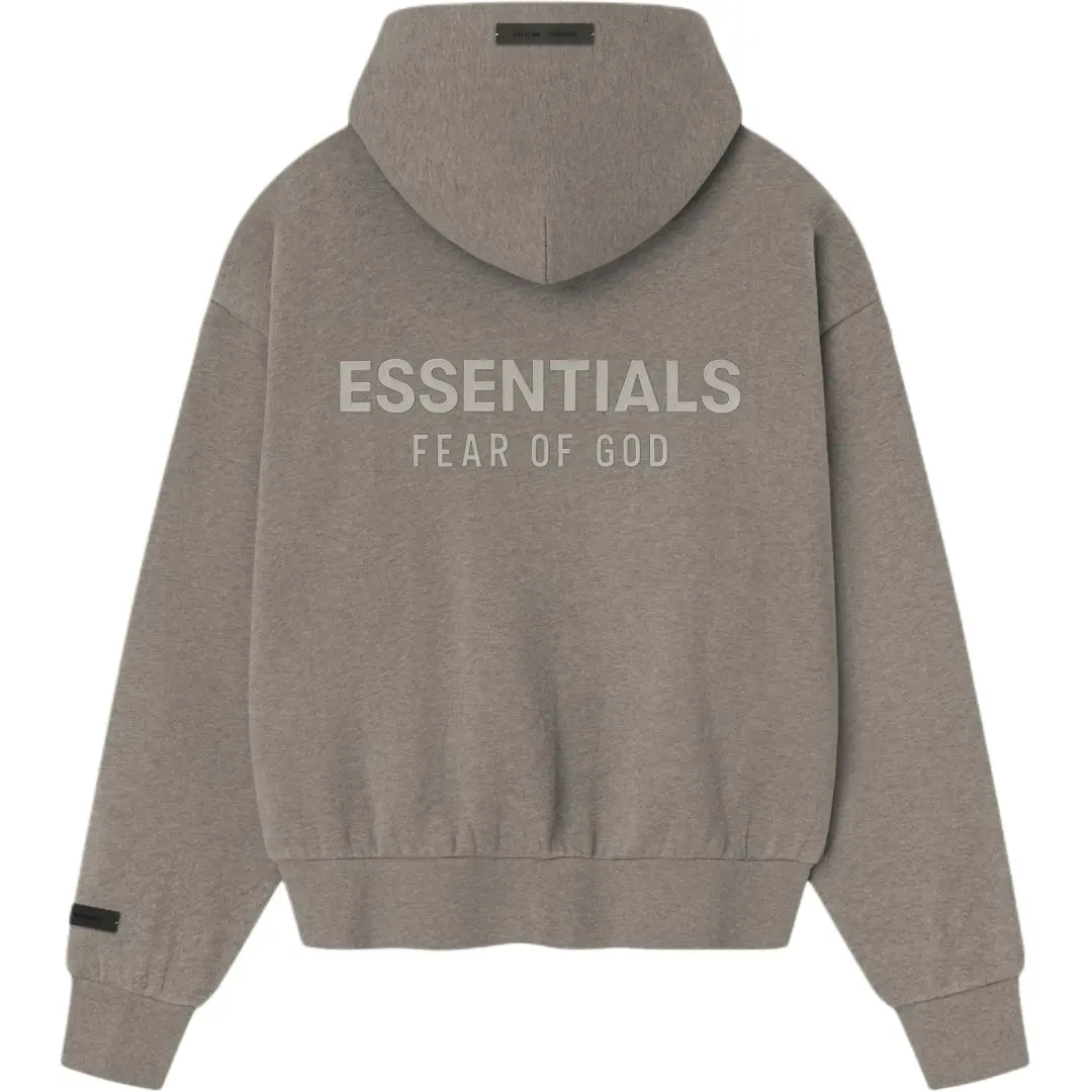 Fear Of God Essentials fleece zip-up hoodie
