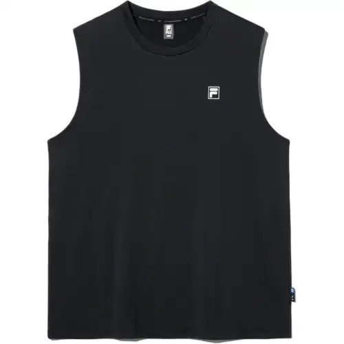 FILA Tank Tops Unisex Black Crew Neck Moderate Other