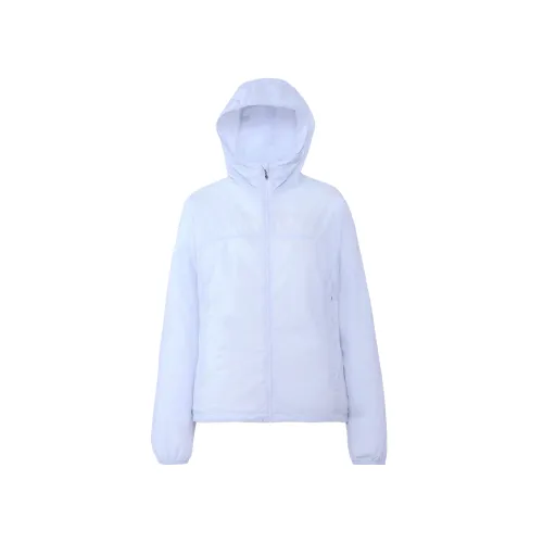 THE NORTH FACE Jackets Women's Light Purple Hooded Moderate Soft Shell