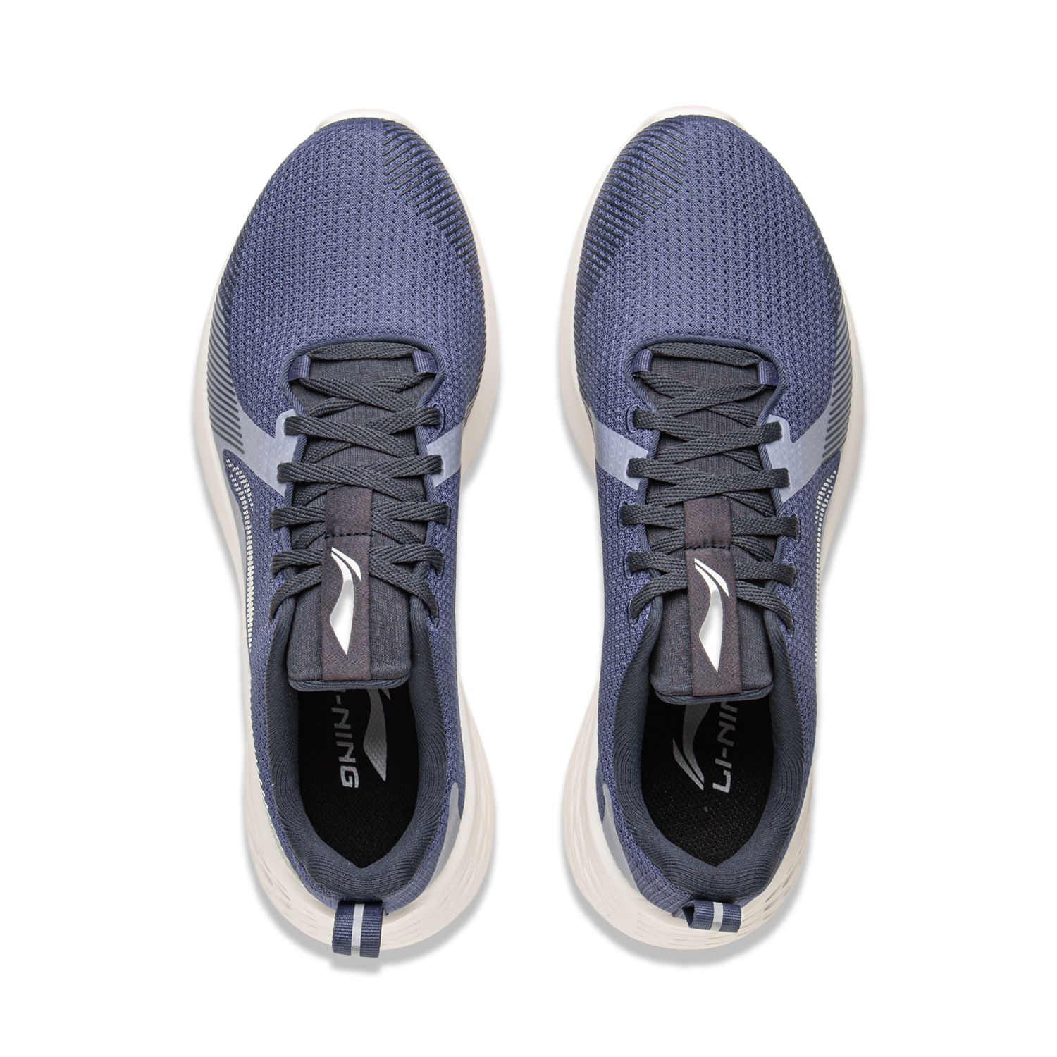 Li Ning Cyan Cloud Cushioning Abrasion Resistant Cushioning, Wear Resistant Low top Casual Running Shoes Men’s
