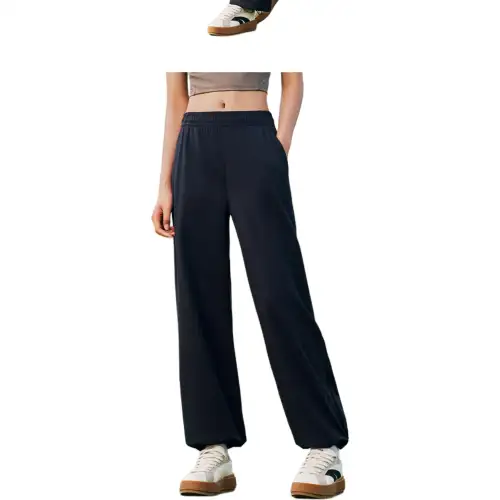 Anta Life Collection Knitted Sweatpants Women's Basic Black