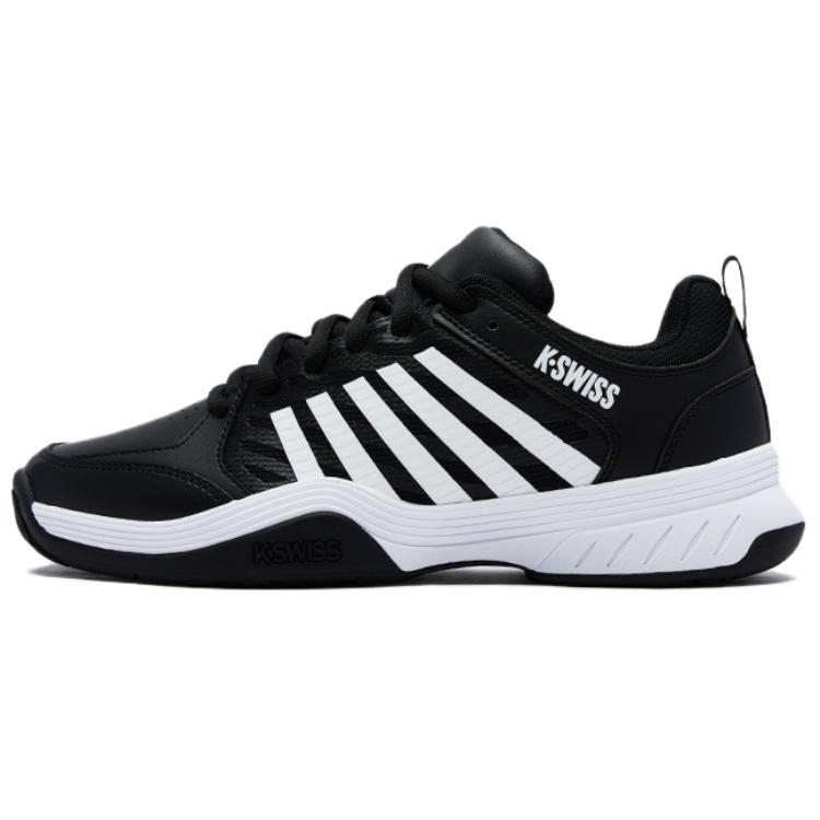 K·SWISS Textile, Synthetic Leather Low top Tennis Shoes Men’s Black White