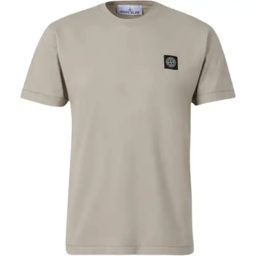 STONE ISLAND T Shirt Men's Light Umber