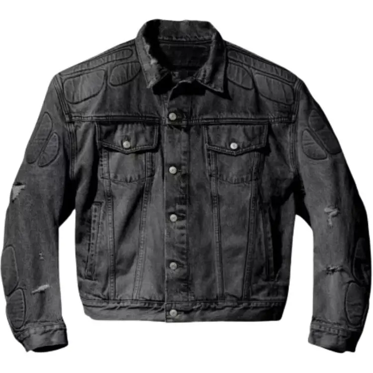 YEEZY x Gap X Balenciaga Denim Jacket Men's Gray Wash