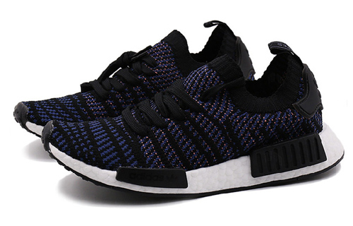 Женские кроссовки adidas originals NMD_R1 (синие/серые) — Синийсерый — фото 2
