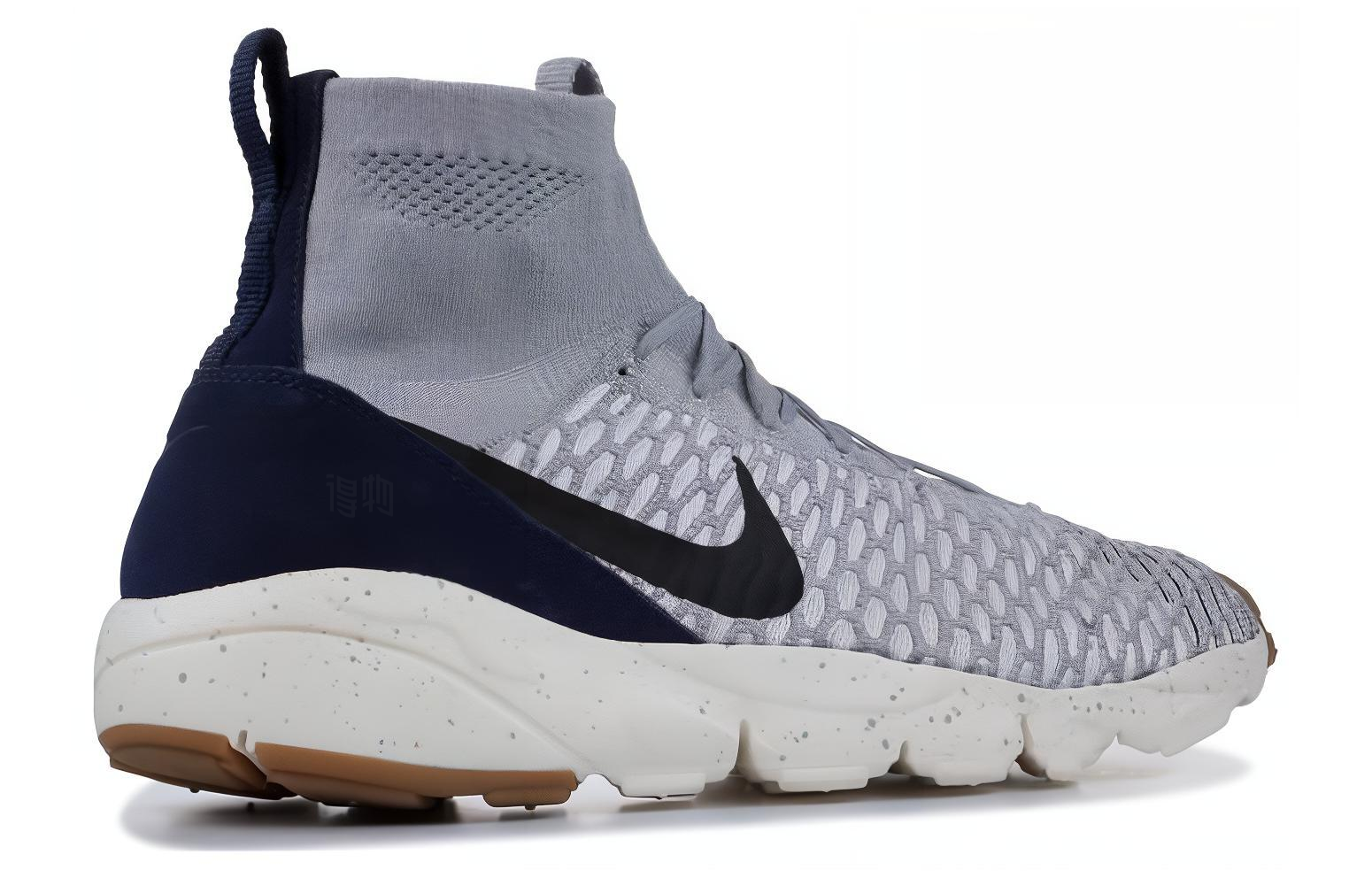 Мужские кроссовки Nike Footscape Magista (серые) — фото 3