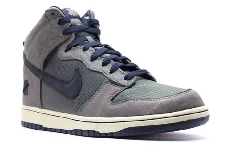 Мужские кроссовки Nike Dunk (серые) — Серый — фото 3