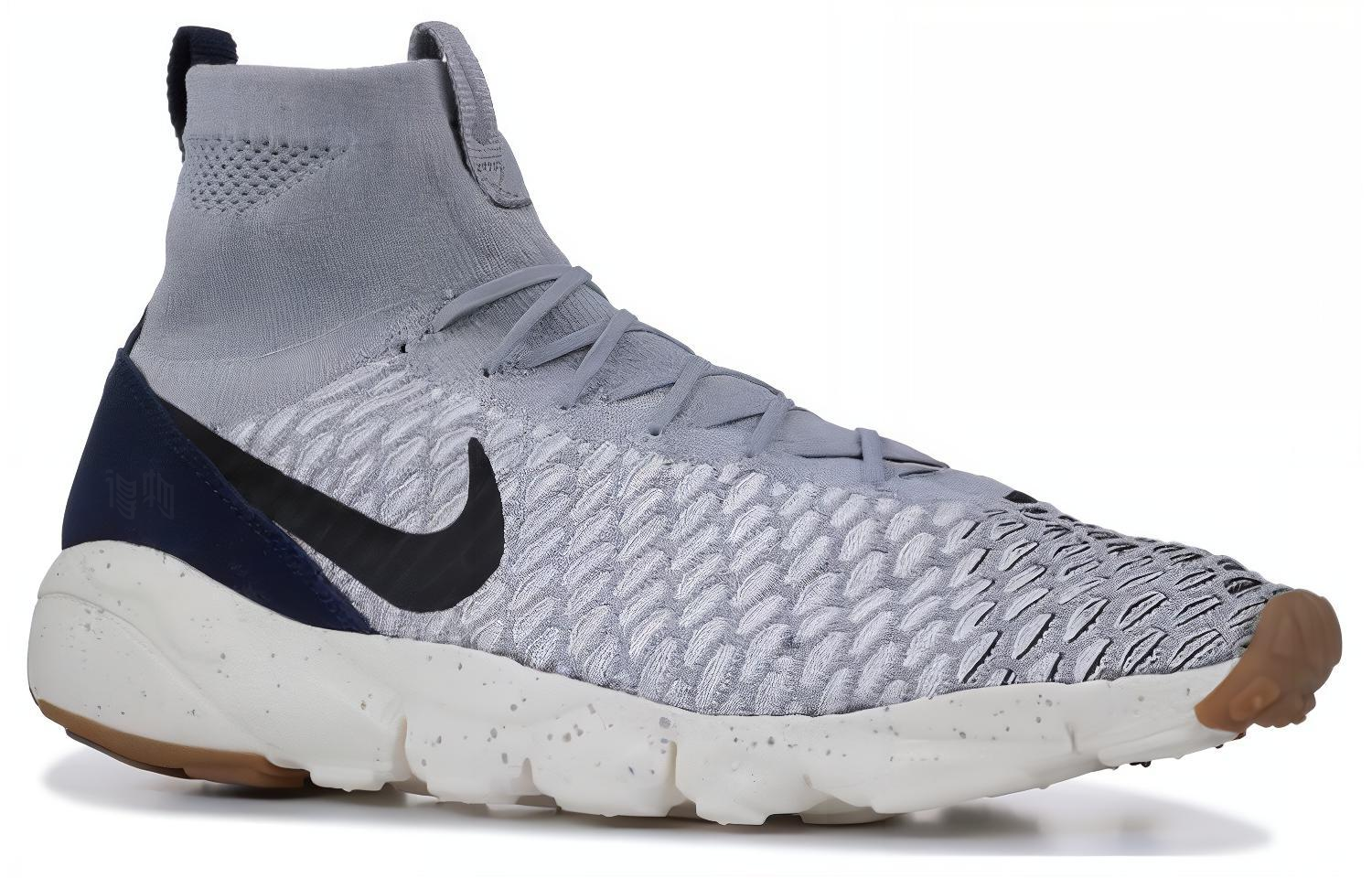 Мужские кроссовки Nike Footscape Magista (серые) — фото 2