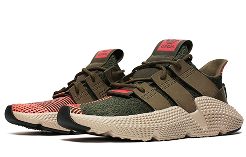 Кроссовки adidas originals PROPHERE (зелено-оранжевые) — фото 3