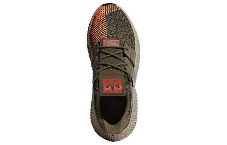 Кроссовки adidas originals PROPHERE (зелено-оранжевые) — фото 4