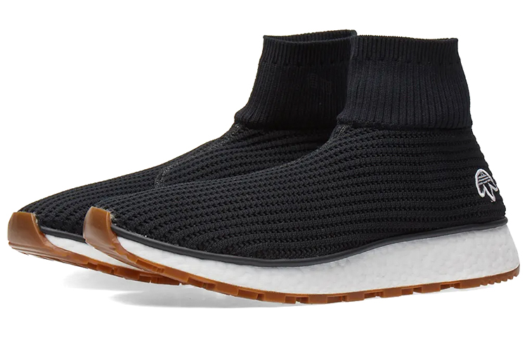 Кроссовки alexander wang x adidas originals (черно-белые) — фото 3