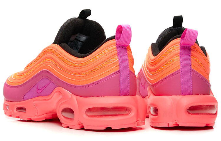 Кроссовки Nike Air Max Plus (розовый) — Розовый / оранжевый / чёрный — фото 4
