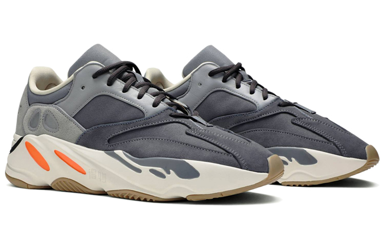 Кроссовки adidas Yeezy boost 700 "Magnet" (серый) — фото 3