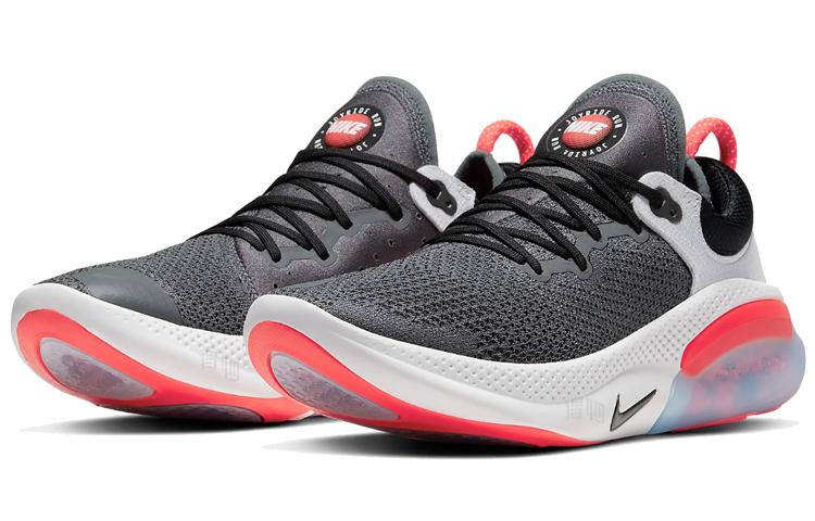 Мужские кроссовки Nike Joyride Run 1 FK (черно-красные) — фото 3