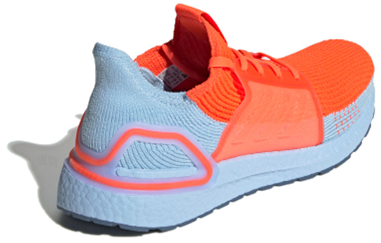 Мужские кроссовки adidas ULT Boost (оранжевый / синий) — фото 3