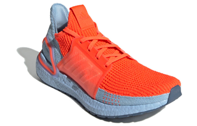 Мужские кроссовки adidas ULT Boost (оранжевый / синий) — фото 2