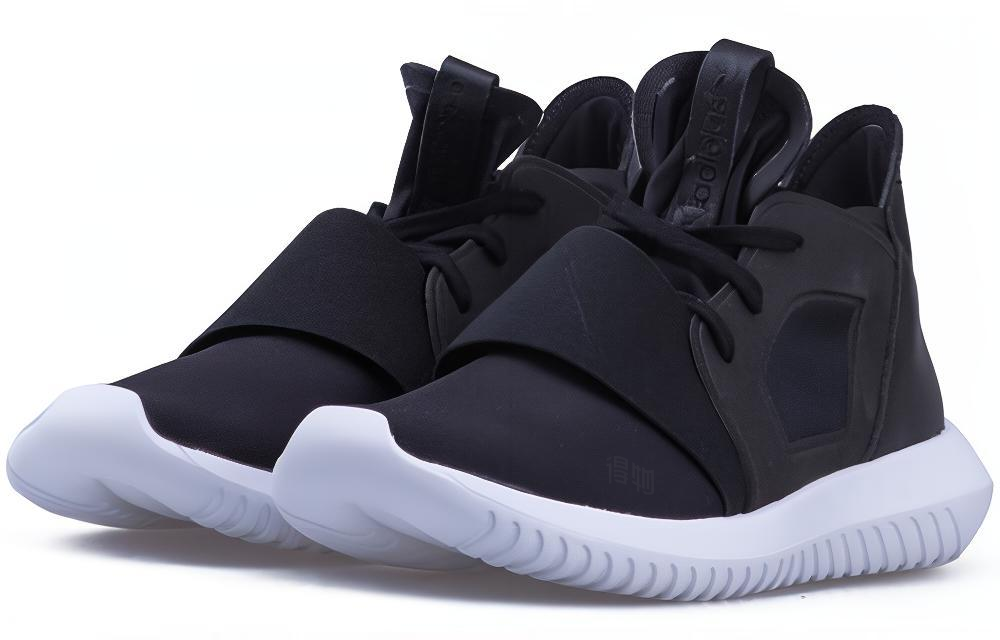 Женские кроссовки adidas originals Tubular Defiant TPU (черные) — Чёрный — фото 2