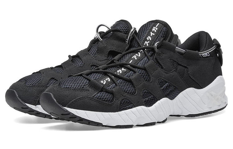 Кроссовки ASICS Gel-Mai (черно-белые) — Чёрный / белый — фото 3
