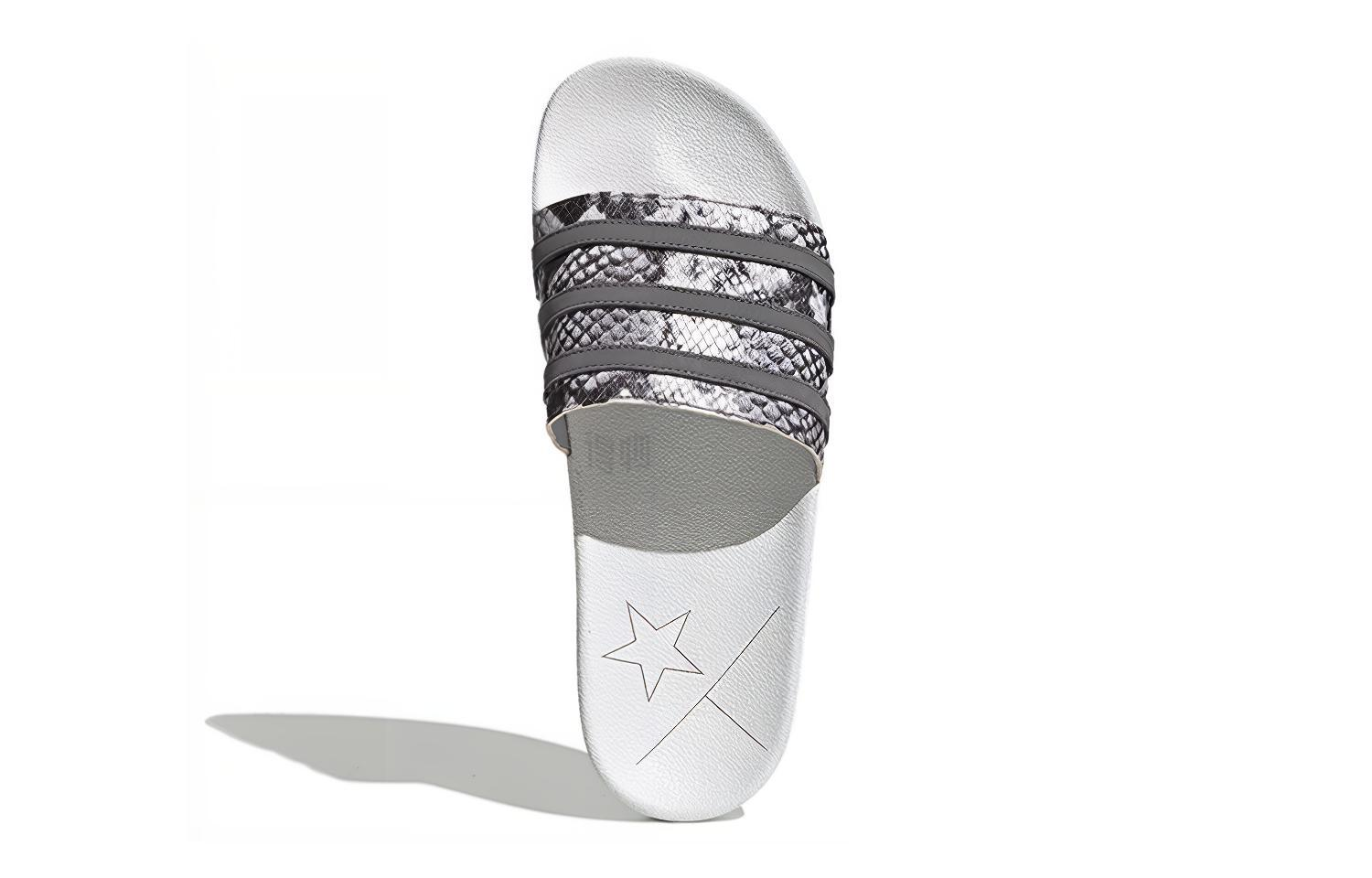 Шлепанцы adidas originals ADILETTE (серые) — фото 3