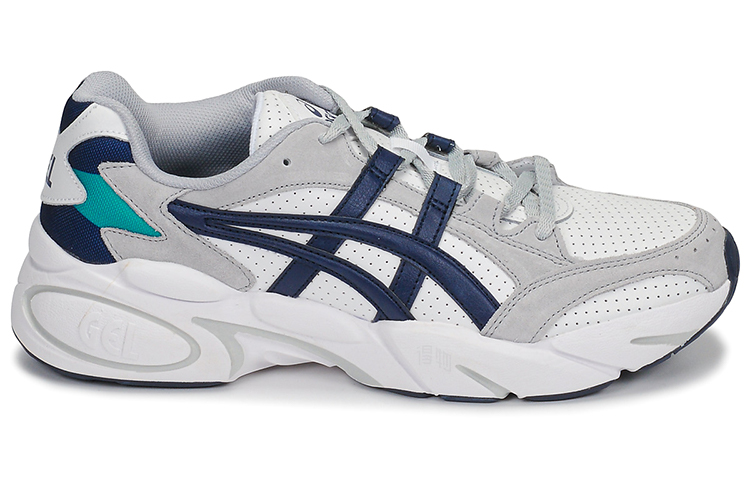 Кеды ASICS Gel-BND (бело-синие) — Белый / синий — фото 2