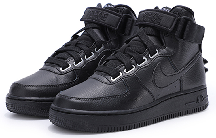 Женские кроссовки Nike Air Force 1 (черный) — Чёрный — фото 3