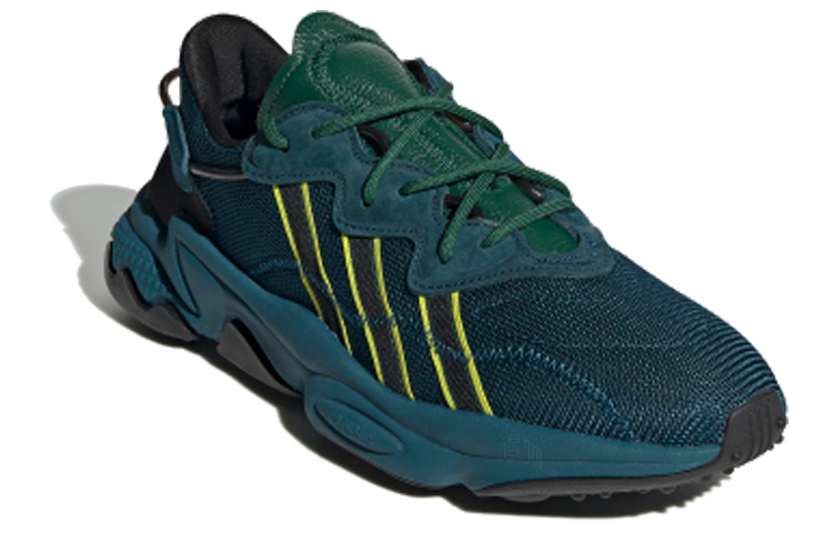 Кроссовки adidas originals Ozweego (синие / черные) — Синий / чёрный — фото 3