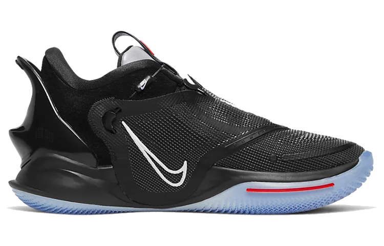 Мужские кроссовки Nike Adapt bb 2.0 (черно-красные) — Чёрныйкрасный — фото 2