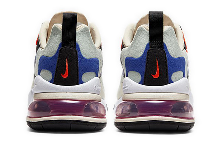 Женские кроссовки Nike Air Max 270 (черно-синие) — фото 4