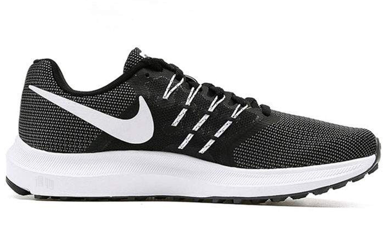 Мужские кроссовки Nike Run Swift 1 (черно-белые) — Чёрныйбелый — фото 2