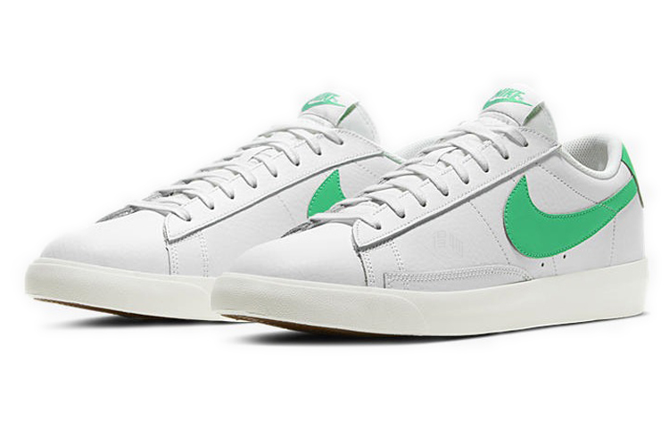 Кеды Nike Blazer (бело-зеленые) — фото 3