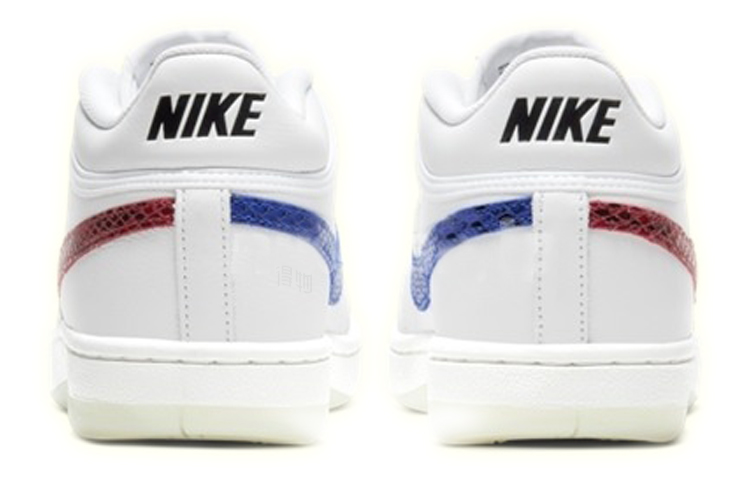 Мужские кеды Nike Sky Force (бело-красно-синие с аппликацией) — Белыйсинийкрасный — фото 6