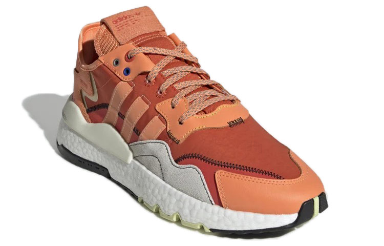Кроссовки adidas originals Nite Jogger (- оранжево-коричневые) — фото 2