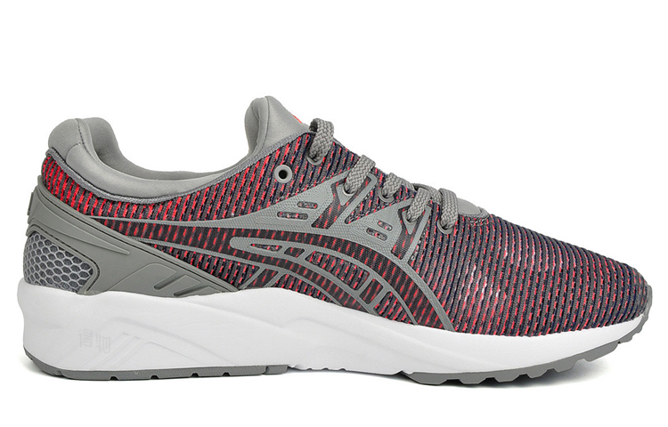 Кроссовки ASICS Gel-Kayano Trainer Evo (красно-серые) — Красныйсерый — фото 2