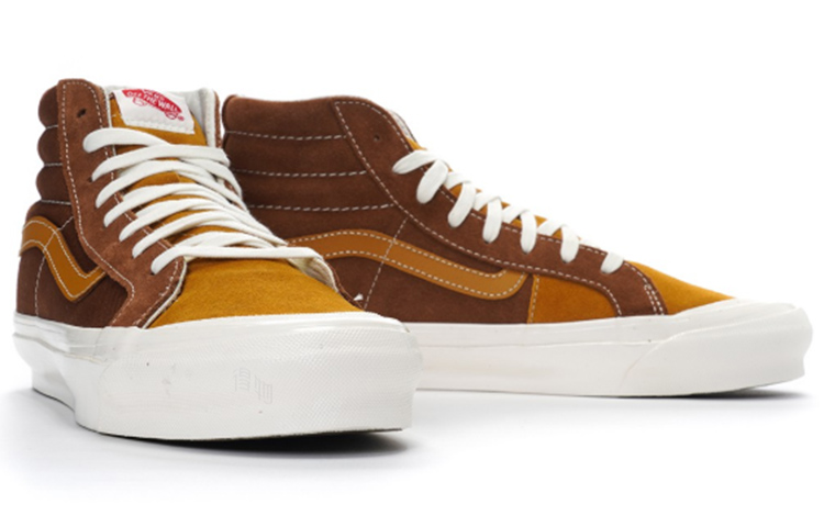 Кеды Vans Style 138 Ua Og Lx (коричневые) — фото 3