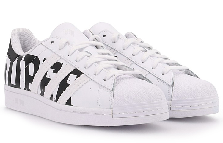 кеды adidas Originals Superstar (бело-черный) — Белыйчёрный — фото 3