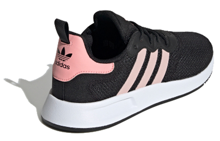 Женские кроссовки adidas X_PLR S (черно-розовые) — Чёрный / розовый — фото 3