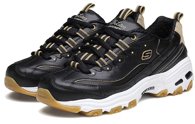 Женские кроссовки Skechers Sport — Чёрный — фото 3