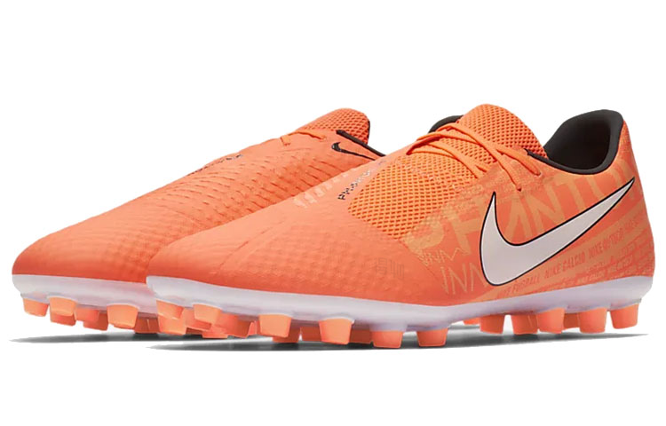 Мужские бутсы Nike Phantom Venom Academy (оранжевые) — фото 3