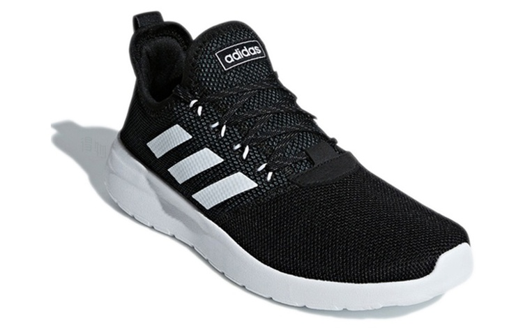 Мужские кроссовки adidas Lite Racer Reborn (черно-белые) — фото 3