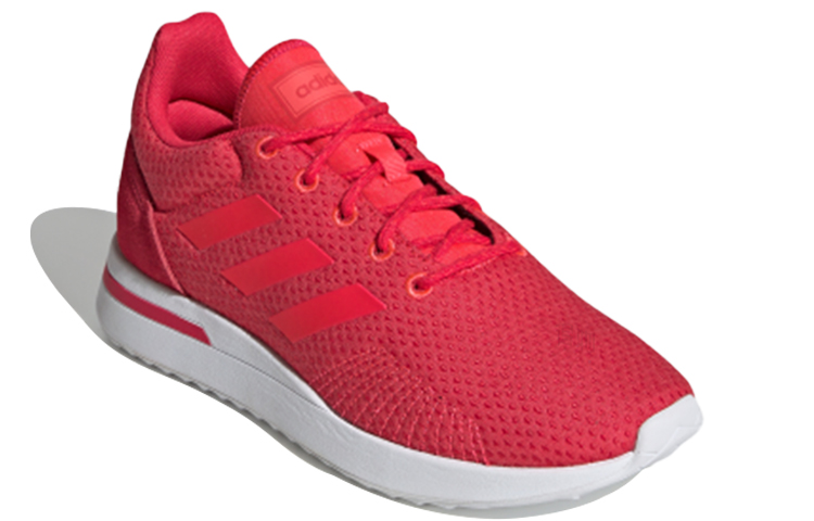 Женские кроссовки adidas neo Run 70S (красно-белые) — Красный / белый — фото 3