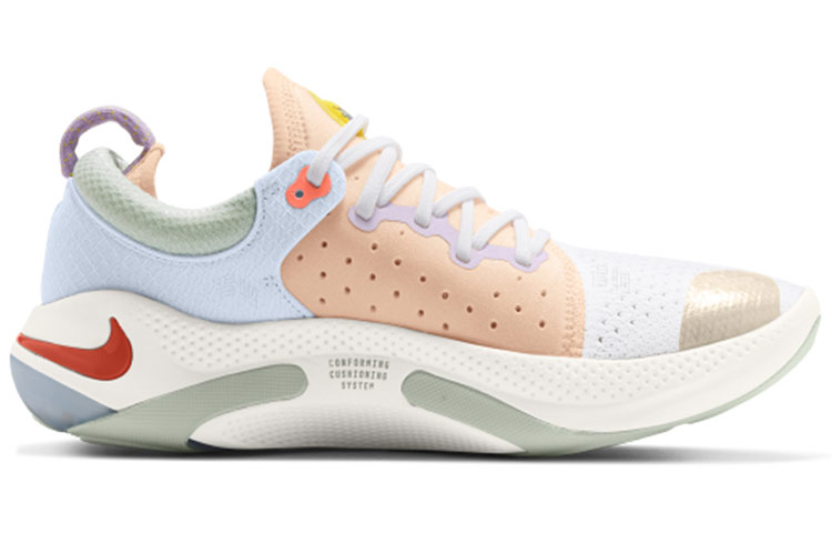 Женские кроссовки Nike Joyride Run 1 (красно-бело-фиолетовые) — Красныйбелыйфиолетовый — фото 2